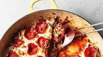 Keto Pizza Casserole with Ground Beef Recipe Keto Pizza Casserole with Ground Beef Recipe