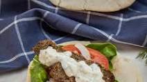 Beef Gyros with Authentic Greek Tzatziki Sauce Beef Gyros with Authentic Greek Tzatziki Sauce