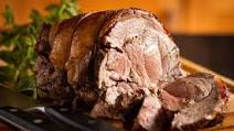 Rolled shoulder of hogget with mint and anchovies Rolled shoulder of hogget with mint and anchovies