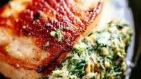 Spinach Stuffed Pork Chops Spinach Stuffed Pork Chops