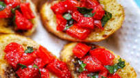 Classic Tomato Bruschetta with Balsamic Vinegar Classic Tomato Bruschetta with Balsamic Vinegar