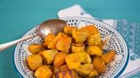 Curry Roasted Sweet Potatoes Curry Roasted Sweet Potatoes