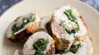 Spinach Parmesan Stuffed Pork Loin Spinach Parmesan Stuffed Pork Loin