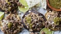 Cumin Lime Ground Beef Tostadas Cumin Lime Ground Beef Tostadas