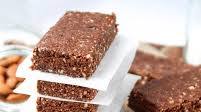 Choc almond protein bars Choc almond protein bars
