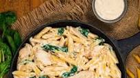 Pressure Cooker Chicken Alfredo with Jar Sauce Pressure Cooker Chicken Alfredo with Jar Sauce