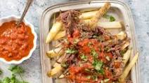 Slow Cooker Carne Asada with Oven-Baked Fries Slow Cooker Carne Asada with Oven-Baked Fries