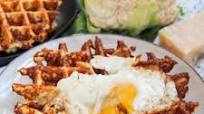 Cauliflower waffles Cauliflower waffles