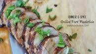 Chinese 5 Spice Grilled Pork Tenderloin Chinese 5 Spice Grilled Pork Tenderloin
