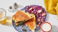 Guacamole & Poblano Tortas with Cabbage-Radish Slaw Guacamole & Poblano Tortas with Cabbage-Radish Slaw