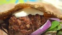 Lamb Kofta Kabob Pita Sandwiches Lamb Kofta Kabob Pita Sandwiches