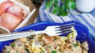 Creamy Pork Marsala Noodles Recipe (video) Creamy Pork Marsala Noodles Recipe (video)