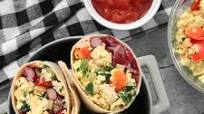 High Protein Vegan Breakfast Burrito (+10 Other Recipes) High Protein Vegan Breakfast Burrito (+10 Other Recipes)