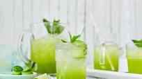 Cucumber, lime and elderflower coolers Cucumber, lime and elderflower coolers