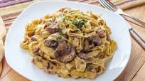 Easy Steak Alfredo Pasta Recipe Easy Steak Alfredo Pasta Recipe