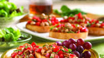 Pork Bruschetta Pork Bruschetta
