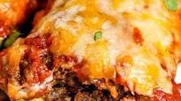 Enchilada Stuffed Zucchini Boats Enchilada Stuffed Zucchini Boats
