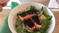 Blackened Salmon Caesar Salad Blackened Salmon Caesar Salad