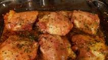 Maple-Ginger Chicken Thighs Maple-Ginger Chicken Thighs