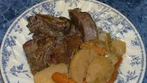 Savory Pot Roast a La Pressure Cooker Savory Pot Roast a La Pressure Cooker