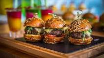 Wagyu Cheeseburger Sliders Wagyu Cheeseburger Sliders