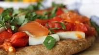 Halloumi Focaccia Halloumi Focaccia
