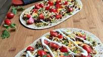 Mexican Taco Flatbread Pizza Mexican Taco Flatbread Pizza
