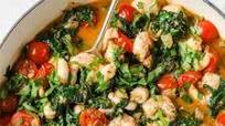 One-Pan Low-Carb Tuscan Garlic Shrimp One-Pan Low-Carb Tuscan Garlic Shrimp