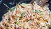Skinny Crockpot Buffalo Chicken Pasta Skinny Crockpot Buffalo Chicken Pasta