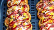 Air fryer Korean Sausage Bread Air fryer Korean Sausage Bread