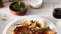 Sheet-Pan Pork Chops with Caramelized Fennel & Garlic-Lemon Butter Sheet-Pan Pork Chops with Caramelized Fennel & Garlic-Lemon Butter