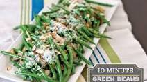 Under 10 Minute Microwaved Green Beans with Sauteed Fennel Under 10 Minute Microwaved Green Beans with Sauteed Fennel