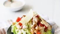 Loaded Caesar Wedge Salad Recipe Loaded Caesar Wedge Salad Recipe
