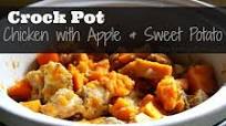 Crockpot Chicken with Apple and Sweet Potato Crockpot Chicken with Apple and Sweet Potato