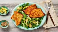 Shake It Up! Pork Cutlets with Garlic Bread and an Apple and Sunflower Seed Salad Shake It Up! Pork Cutlets with Garlic Bread and an Apple and Sunflower Seed Salad