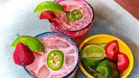 Healthy Strawberry Jalapeño Margarita Healthy Strawberry Jalapeño Margarita
