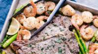 Sheet Pan Herb Garlic Butter Surf and Turf Sheet Pan Herb Garlic Butter Surf and Turf