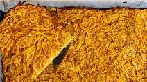 Joy Bauer's Sheet-Pan Sweet Potato Latkes Recipe Joy Bauer's Sheet-Pan Sweet Potato Latkes Recipe