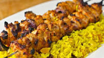 Middle Eastern-Style Grilled Chicken Kabobs Middle Eastern-Style Grilled Chicken Kabobs