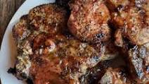 Juicy Grilled Pork Chops with Spicy Peach Glaze Juicy Grilled Pork Chops with Spicy Peach Glaze