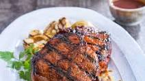 Porterhouse Pork Chops with Cinnamon Apples Porterhouse Pork Chops with Cinnamon Apples