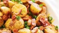 Cheesy Roasted Potatoes with Bacon Cheesy Roasted Potatoes with Bacon
