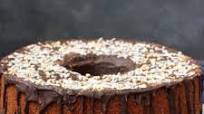 Chocolate Chiffon Cake with Coffee Chocolate Ganache Chocolate Chiffon Cake with Coffee Chocolate Ganache