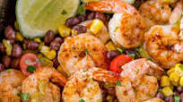 Mexican Shrimp Burrito Bowl Mexican Shrimp Burrito Bowl