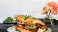 Chicken tikka sandwich Chicken tikka sandwich
