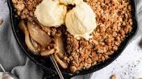 Cinnamon Walnut Pear Crisp Cinnamon Walnut Pear Crisp