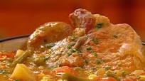 Grandma Neely's Fried Pork Chop Vegetable Soup Grandma Neely's Fried Pork Chop Vegetable Soup
