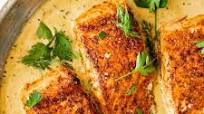 Easy Creamy Cajun Salmon Easy Creamy Cajun Salmon