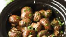 Slow Cooker Garlic Herb Mushrooms Slow Cooker Garlic Herb Mushrooms