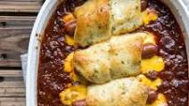 Chili Cheese Dog Bake Chili Cheese Dog Bake